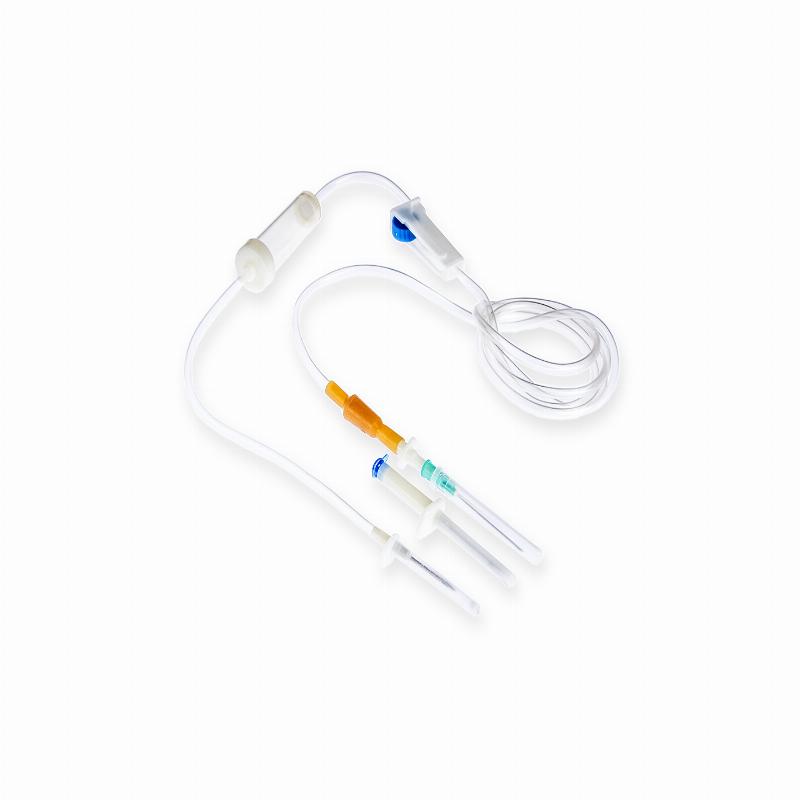 Система ПР “MEDICARE” (одн. вик, стер. з мет.голкою,повітр. мет. голка з фільтром) модель1 LSlip